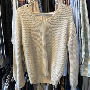 Madewell balloon sleeve sweater